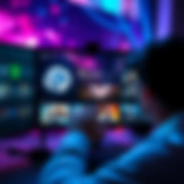 GOG Galaxy and Steam Integration A person looking at a computer screen displaying the GOG Galaxy app with Steam games not showing up, showing frustration while troubleshooting integration issues.