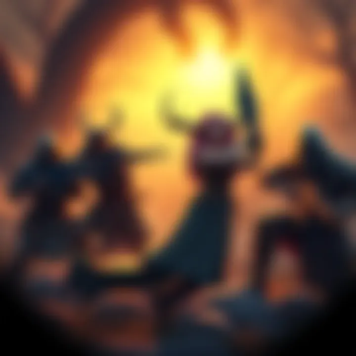 Gogmazios's Hunt Gameplay Four players and four support hunters prepare for action in Gogmazios's Hunt, featuring returning Ace Hunters