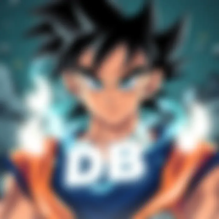 Goku image flagged for profanity An illustration of Goku with the letters DBZ, causing controversy among fans