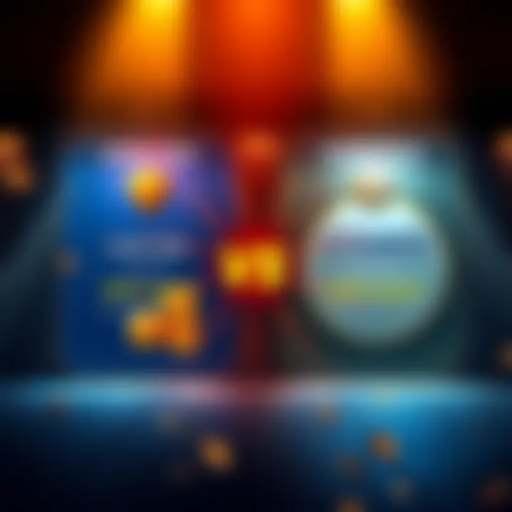 A graphic showing gold rewards from Current Arena and Underground Arena side by side