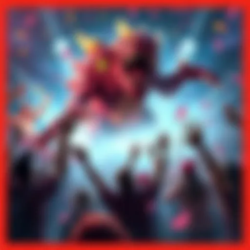 Fans celebrating the return of Gorgonzormu card with excitement and joy