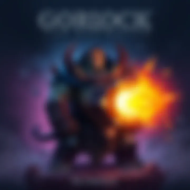 Gorlock The Destroyer Pudge Persona Illustration of Gorlock The Destroyer, a new persona for Pudge, showcasing a fierce and powerful design with dark colors and menacing features.