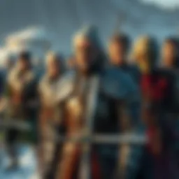 A collection of new Game of Thrones character skins showcasing hyper-realistic designs, highlighting different characters dressed in detailed armor and clothing