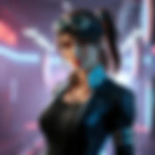 Grace Dimitrescu Re-Texture Mod New re-textured outfit and face for Grace Dimitrescu in a gaming setting