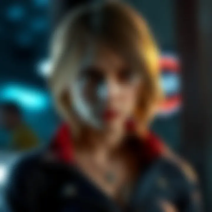 Grace, the actor portraying a character in Resident Evil Requiem, discusses the push for cinematic performances in games at a press event.