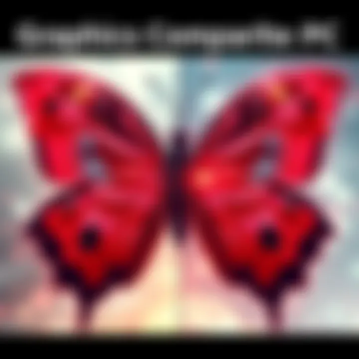 Side-by-side visuals showcasing the graphics differences between Nintendo Switch 2 and PC versions of FATAL FRAME II: Crimson Butterfly, highlighting textures and effects.