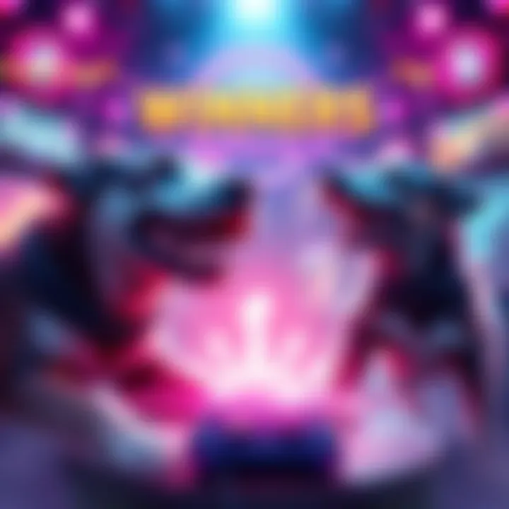 An announcement graphic celebrating the winners of Grapple Dog and RePulse-X on Twitch, featuring vibrant colors and game-related imagery.