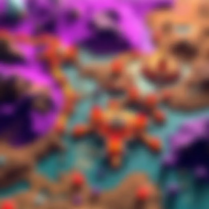 Map highlighting key locations for Graviton Spike Intrinsics and Catalysts in the game