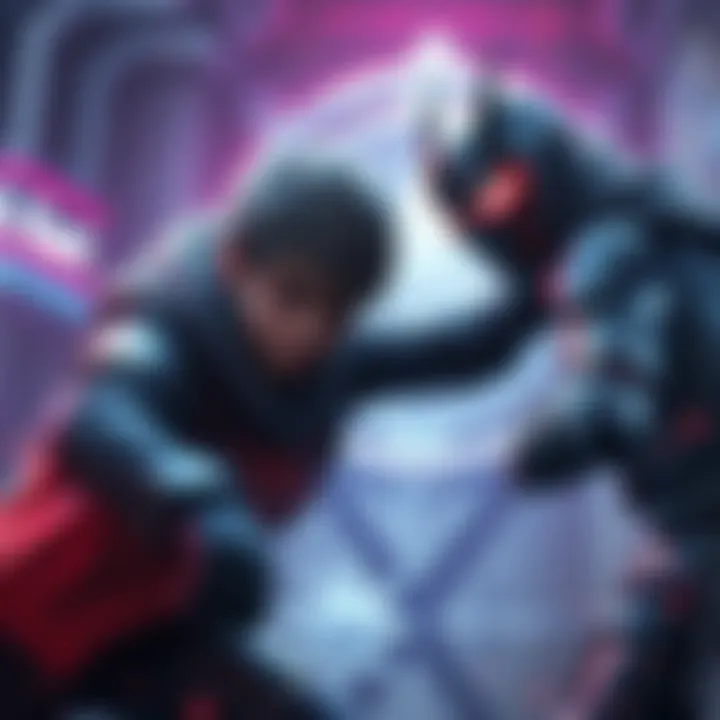 Graycen struggles against the Pinwheel Challenge in a tense gaming scene