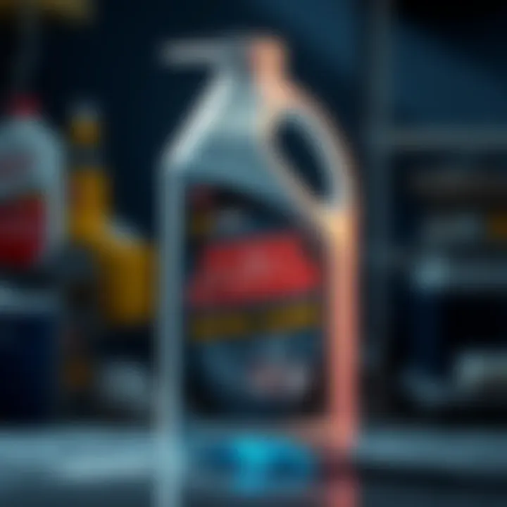 A 4L metal cleaner bottle with a soap nozzle, showing a grayed out appearance, indicating it is not functioning properly.