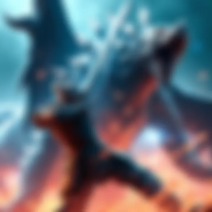 A character wielding a greatsword in a dynamic combat pose against a monster in Monster Hunter.