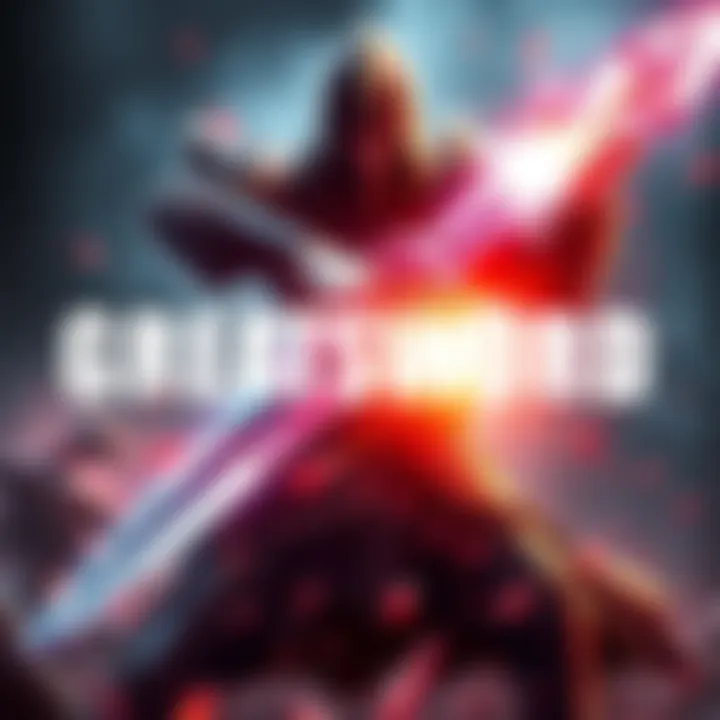 Greatsword in Action A character wielding a greatsword, striking down an enemy with powerful force, showcasing the weapon's impressive damage output in gameplay.