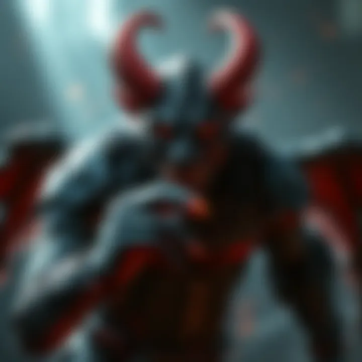 Grendel character showcasing new skin with a tank-like appearance