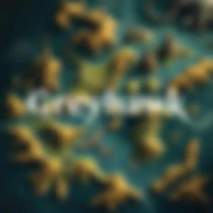 Map of the Greyhawk setting showing detailed landscapes and key locations for Dungeons & Dragons campaigns