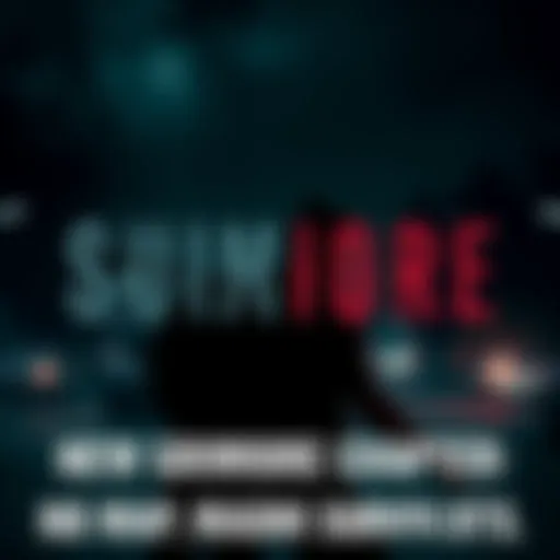 Grimiore Chapter Announcement A graphic showing two characters representing killers and survivors in a dark setting, highlighting the focus of the new Grimiore chapter without a map.