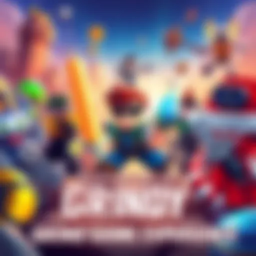 A collage of popular grind games including Minecraft's Create mod, Roblox characters, and Palworld creatures, showcasing item collection and quests