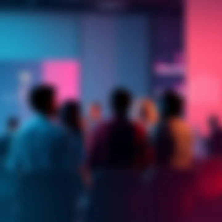 People engaged in a thoughtful conversation about identity and viewpoints.