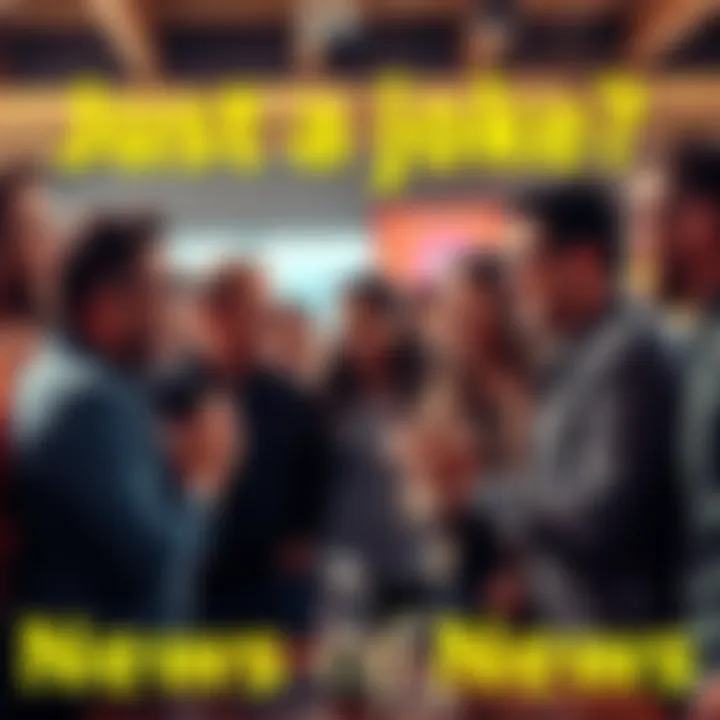 People laughing and chatting in a lively setting, reacting to a funny joke that sparked chaos.