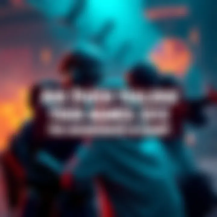 Group of players strategizing for a raid Three players huddled together, discussing strategies for an upcoming raid in a video game setting