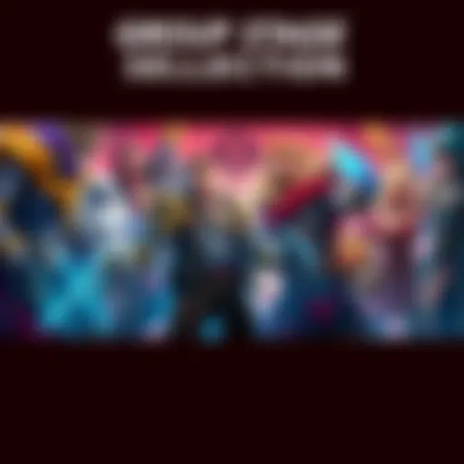A visual representation of the 22 heroes left unpicked and unbanned in the TI2026 group stage, showcasing a mix of characters in a competitive gaming setting.