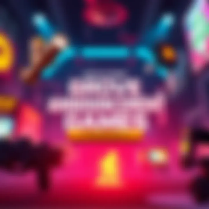 A bold graphic with the text announcing a major reveal from Grove Street Games, featuring vibrant colors and game-themed elements.