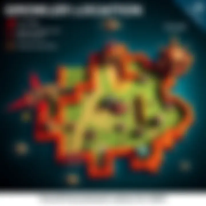 Growler Location Map A detailed map showing various Growler locations in the Remastered NG+ game.