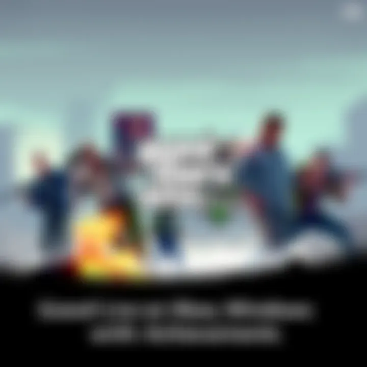 Exciting visual of Grand Theft Auto V gameplay on various devices