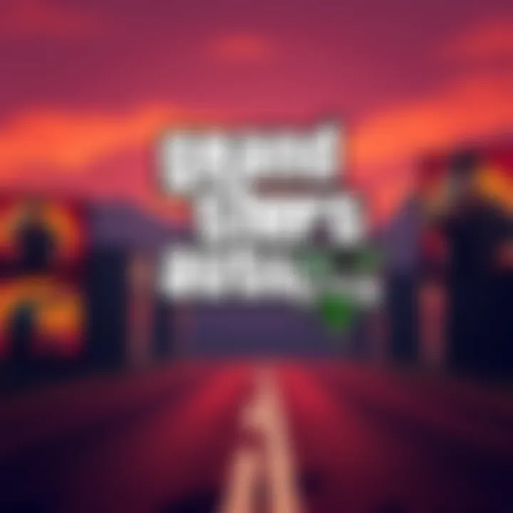 A visual representation of the Grand Theft Auto 6 logo with images of Red Dead Redemption 2 in the background, signifying the start of new game development.