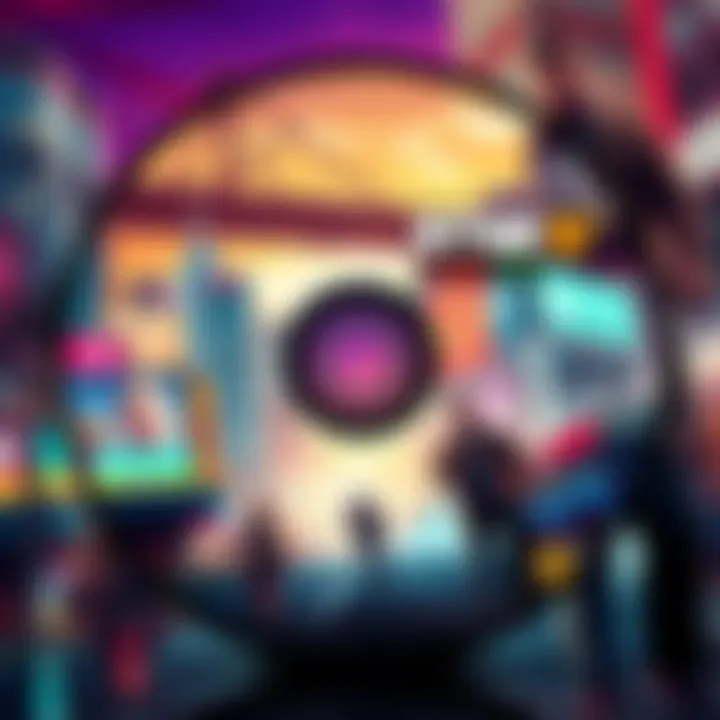 GTA 6 physical disc with game cover art showcasing vibrant cityscape and characters