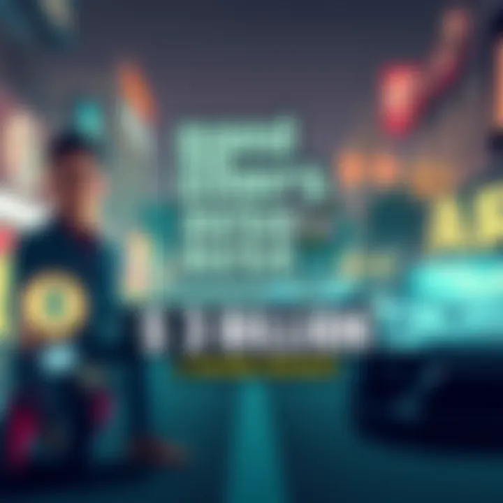 GTA 6 Projected Budget A graphic showing the projected $3 billion budget for GTA 6 with gaming icons