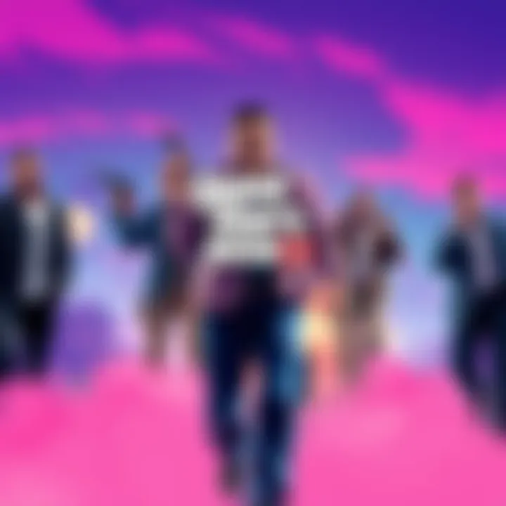 Cover art for Grand Theft Auto VI featuring vibrant visuals and key characters