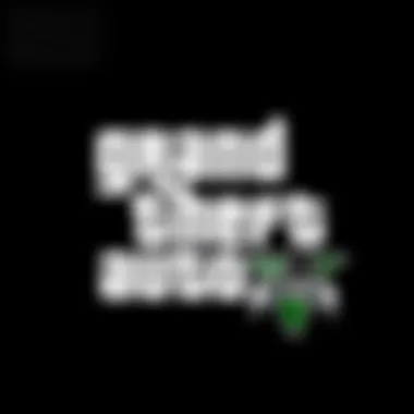 The logo of Grand Theft Auto 6 displayed against a dark background, emphasizing its bold design and popularity.