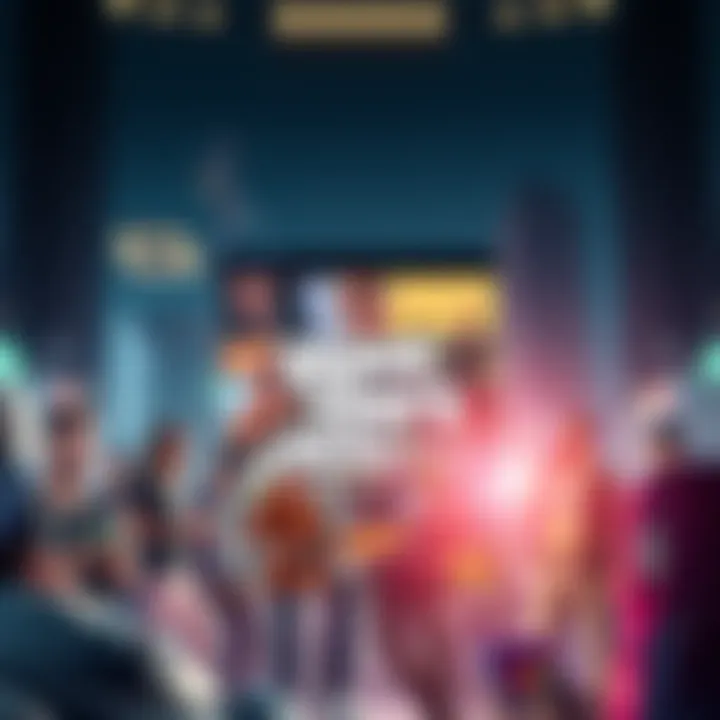 GTA6 game cover with a price tag, surrounded by gamers discussing pricing issues