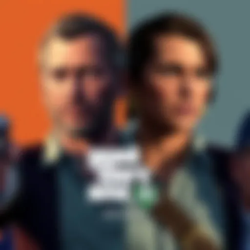 A side-by-side comparison of a character from GTA 6 and a character from RDR2, showcasing visual design similarities.