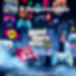 GTA 6 Requirements A graphic showcasing popular gaming devices and specs for GTA 6 requirements discussion