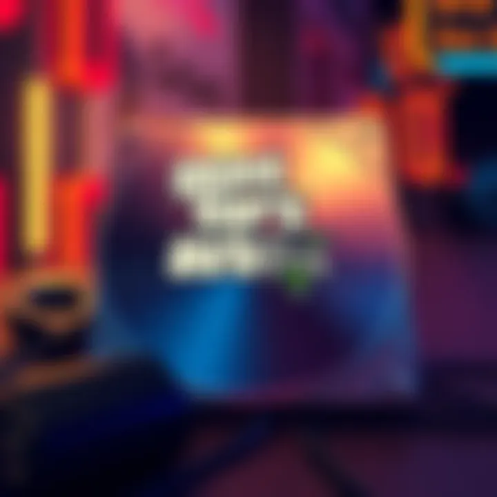 GTA 6 Game Storage A graphic showing a large hard drive with the logo of GTA 6 and storage requirements, representing the game's massive size.