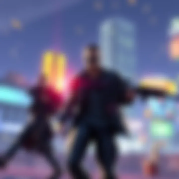 High-level player recruiting lower-level teammates for missions in GTA on PS5