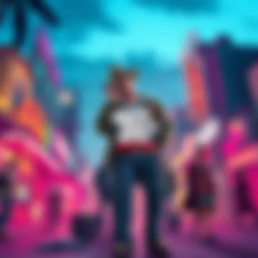 Cover art of Grand Theft Auto: The Ballad of Gay Tony showing vibrant urban scenes and key characters in action.