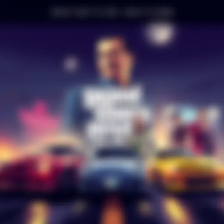 Cover art showing the updated graphics of GTA Trilogy Definitive Edition with iconic characters and cars from the series