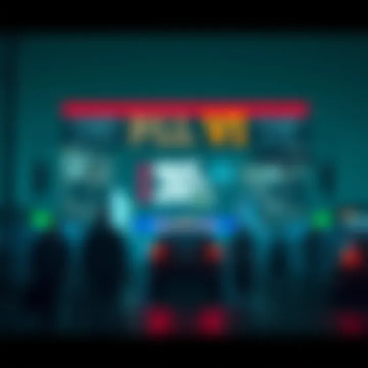 A screenshot showing the GTA VI poll section with hints about new clips arriving soon.