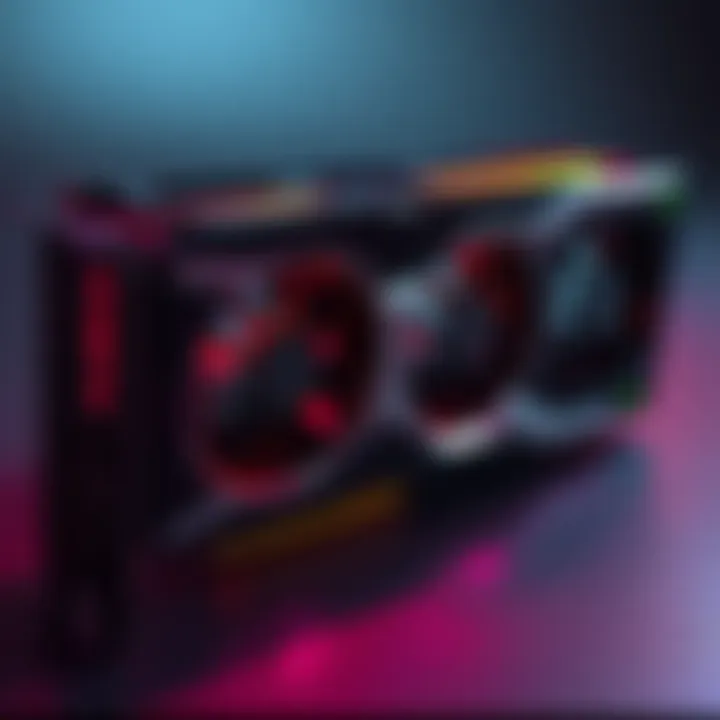 A GTX Titan X graphics card with a sleek design and cooling fans, representing high-end gaming technology.