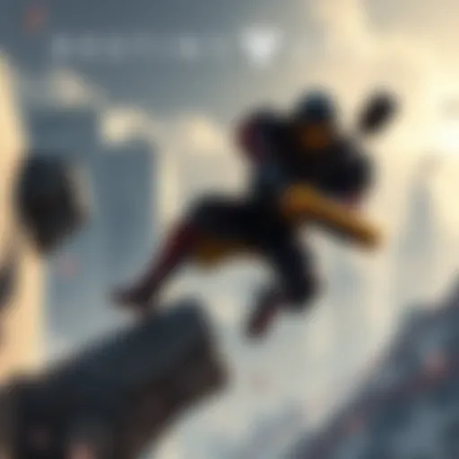 A Guardian character attempting a challenging jump in Destiny 2, showing frustration and determination