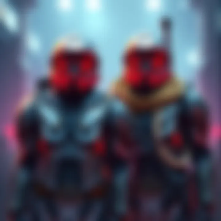 Two guardians wearing YoP armor sets looking frustrated about missing out on their gear