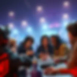 Guess the Job Challenge A group of gamers discussing their hunter ranks while laughing and trying to guess each other's professions