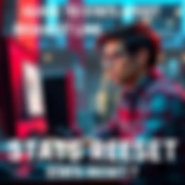 A person sitting at a computer, looking at a form to request a stats reset, with a thoughtful expression.