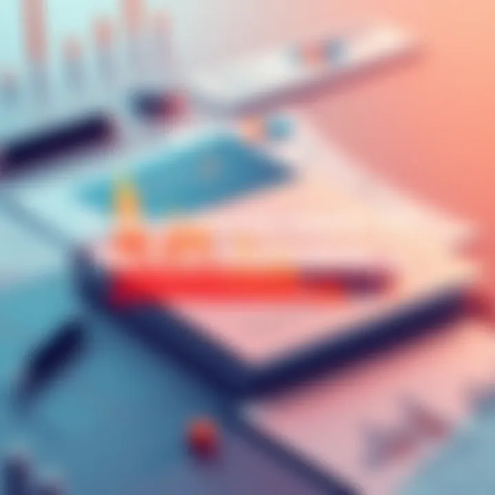 Illustration depicting the concepts of R.357 S7 methodology with charts and notes