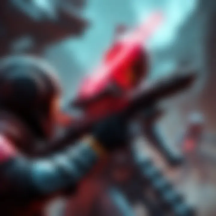 A player using a gunlance to fight in the AT Rey Dau challenge, showcasing combat techniques and strategies for quick completion.