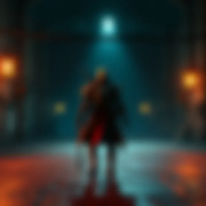 Gunther Hermann character standing in a game setting with minimal significance, showing an optional encounter scene.