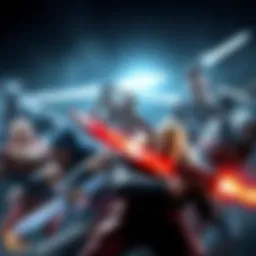 Collage of various characters from PS2 hack and slash games in action