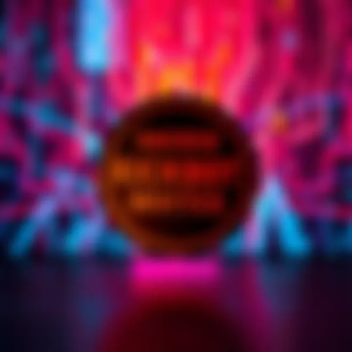 A warning symbol with a digital backdrop, suggesting hacked online invites